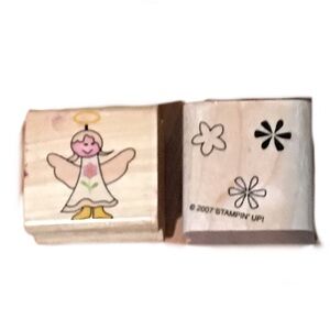 Stampin' Up! Angel and Flower Stamps
